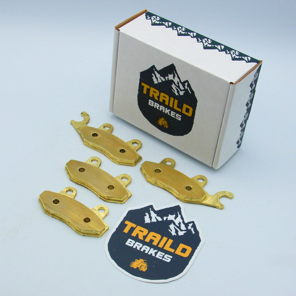 Traild CFMoto UFORCE 500/800 2013-2017 Brass Brake Pad Set