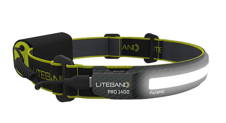 Liteband PRO 1400 Lumen PureHD™ Wide Beam Rechargeable Headlamp