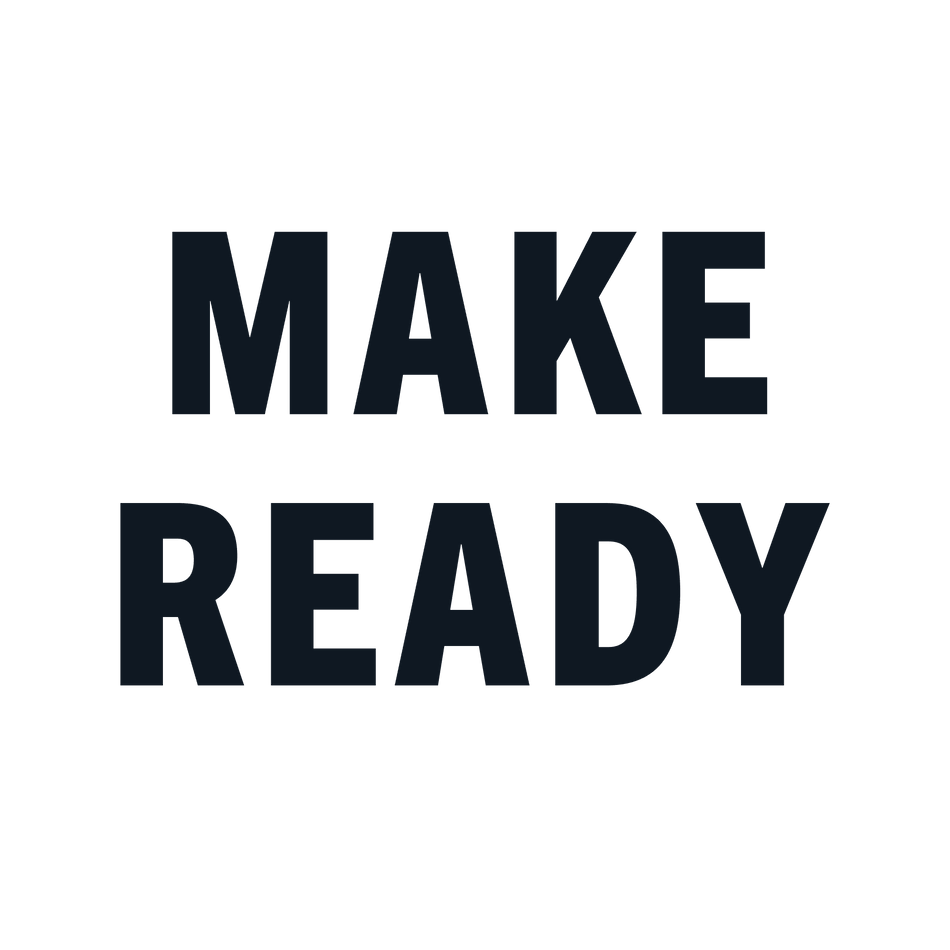 Aluminum Sign 24X18 - Make Ready