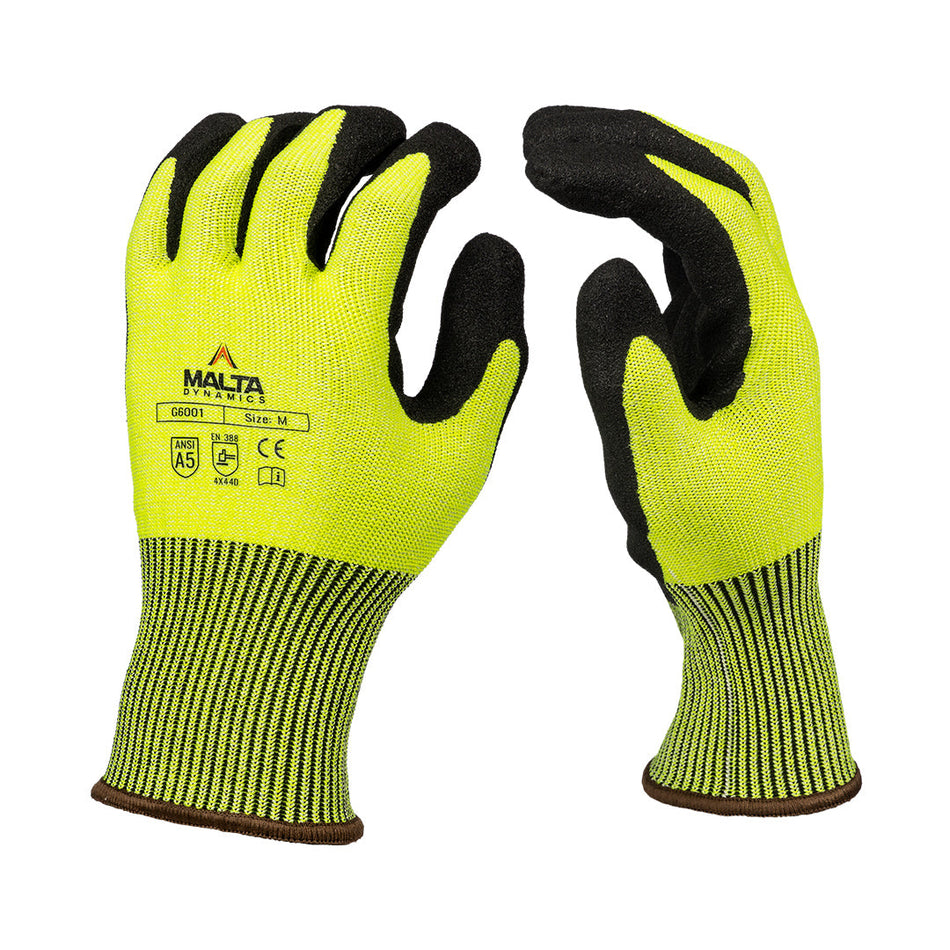 Malta Dynamics Cut Level A5 Work Gloves