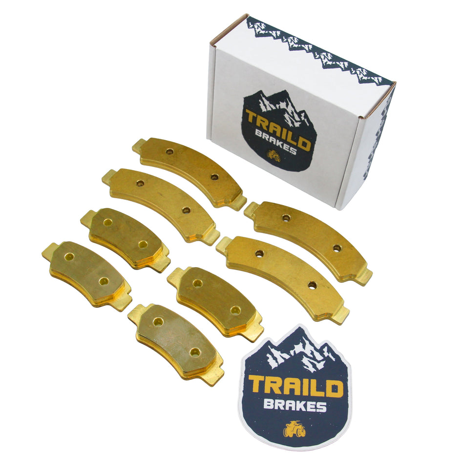 Traild CFMoto U10 PRO/U10XL PRO 2025-2026 Brass Brake Pad Set