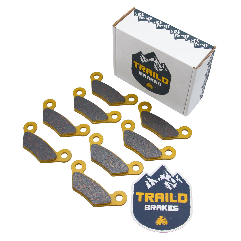 Traild John Deere Gator TX Turf Ceramic Brake Pad Set