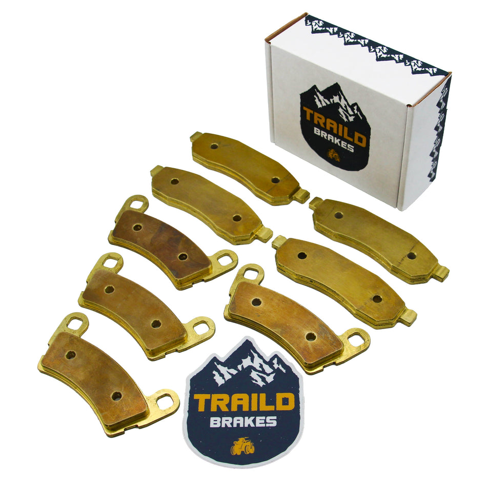 Traild Polaris Ranger XD 1500/Crew XD 1500 2024-2026 Brass Brake Pad Set