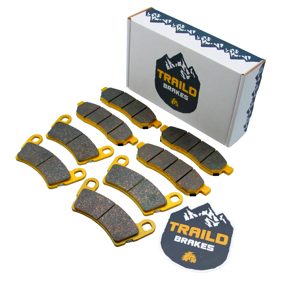 Traild Polaris Ranger XD 1500/Crew XD 1500 2024-2026 Ceramic Brake Pad Set