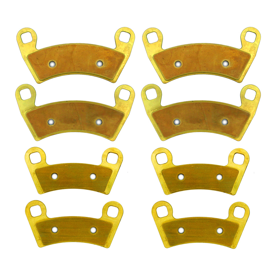 Traild Polaris General 1000/4 1000/XP 1000 2016-2026 Brass Brake Pad Set