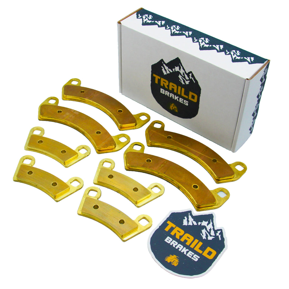 Traild Polaris General XP 4 1000 2020-2026 Brass Brake Pad Set