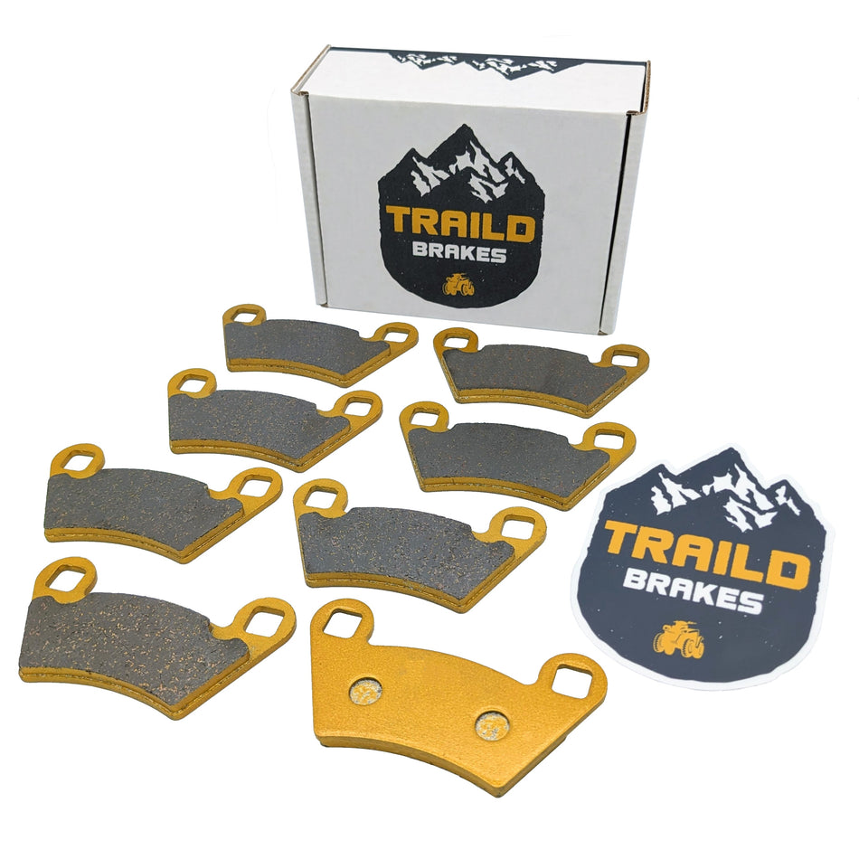 Traild Polaris Ranger 400/500/570/650/700/800 Mid-Size 2004-2022 Ceramic Brake Pad Set