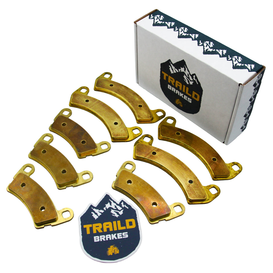 Traild Polaris Xpedition XP/ADV/ADV 5/XP 5 2024-2026 Brass Brake Pad Set