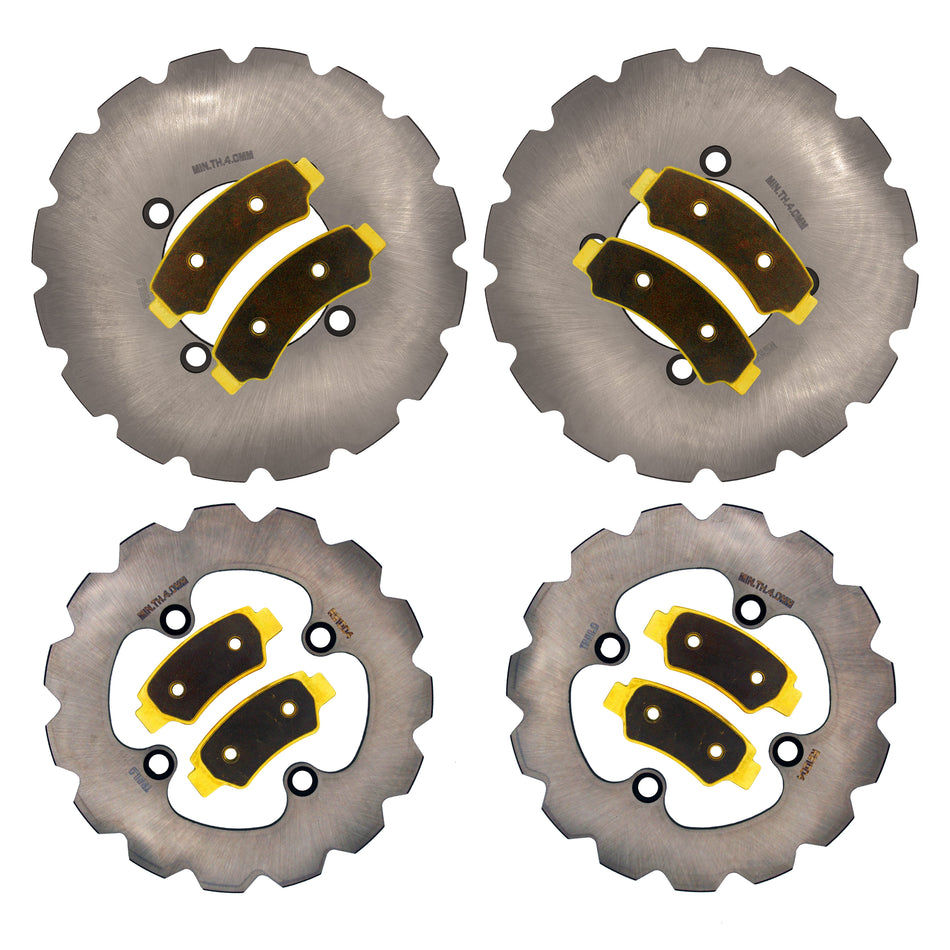 Traild CFMoto UForce 1000 XL/800 XL (6-Seater) 2022-2026 Ridge Rider Rotor and Pad Kit