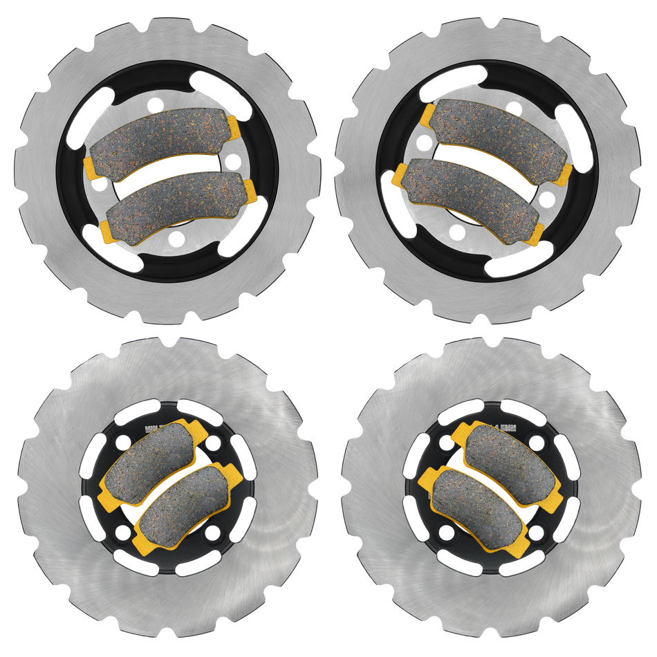 Traild CFMoto UForce 500/800 2018-2022 Ridge Rider Rotor and Brake Pad Kit