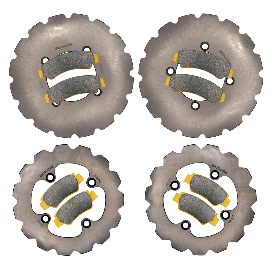 Traild CFMoto UForce 1000 XL/800 XL (6-Seater) 2022-2026 Ridge Rider Rotor and Pad Kit