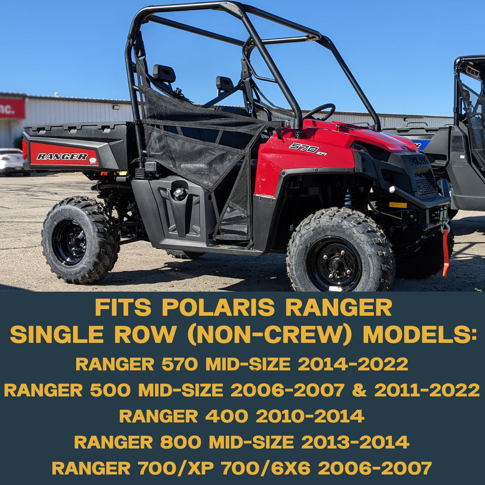 Traild Polaris Ranger 400/500/570/700/800 Mid-Size 2006-2022 Ridge Rider Rotor and Pad Kit