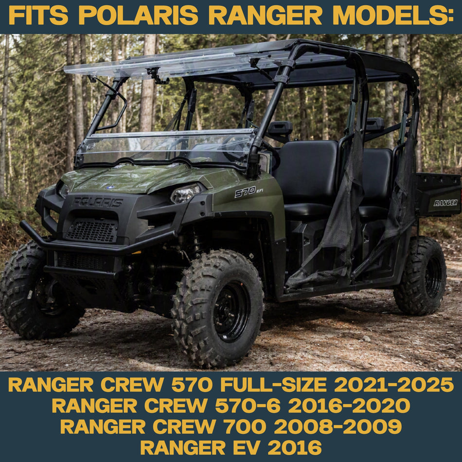 Traild Polaris Ranger EV/Crew 700/570/570-6 2008-2025 Ridge Rider Rotor and Pad Kit