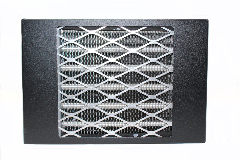 Red Dot Heater Unit 12v Single Fan with Rear Exit Connections R-290-0P