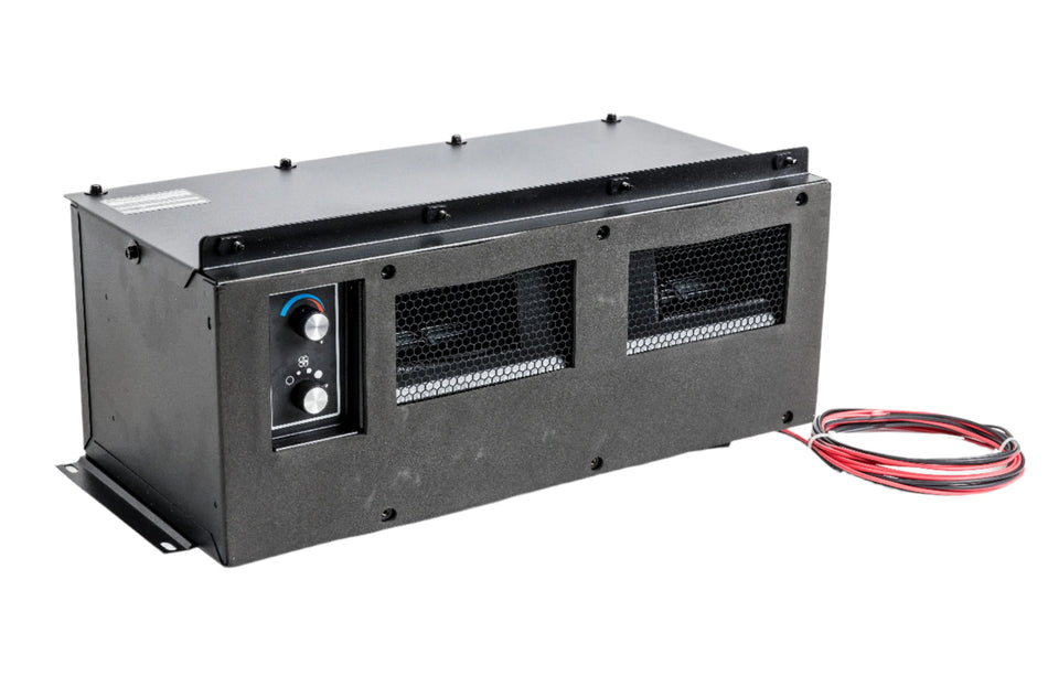 Red Dot Heater Unit 12v Double Fan Floor Exit Connections R-3500-1P