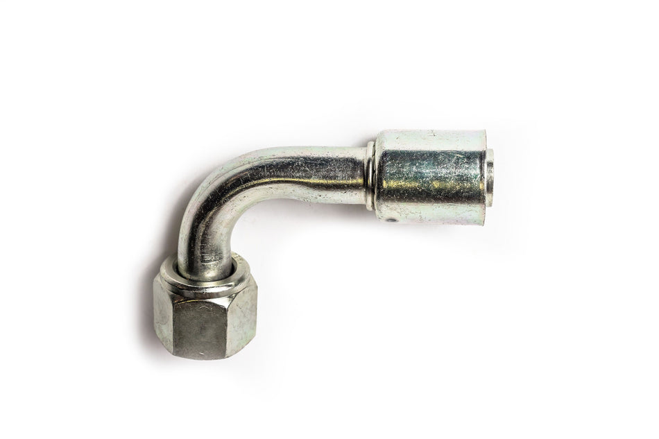 Reduced Beadlock AC Fitting Steel #12 Fem 90 Step to #14 RD-5-12103-0P