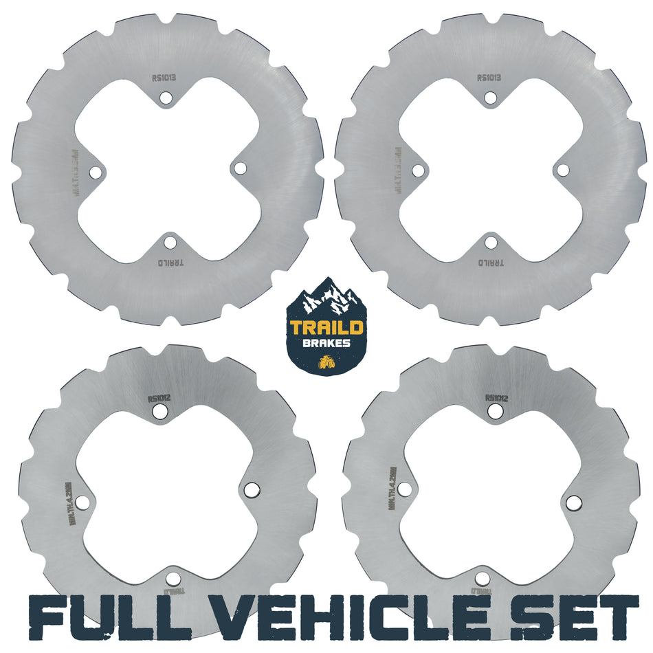 Traild Polaris Ranger 500/570/700/800/EV 2006-2026 Ridge Rider Disc Brake Rotors