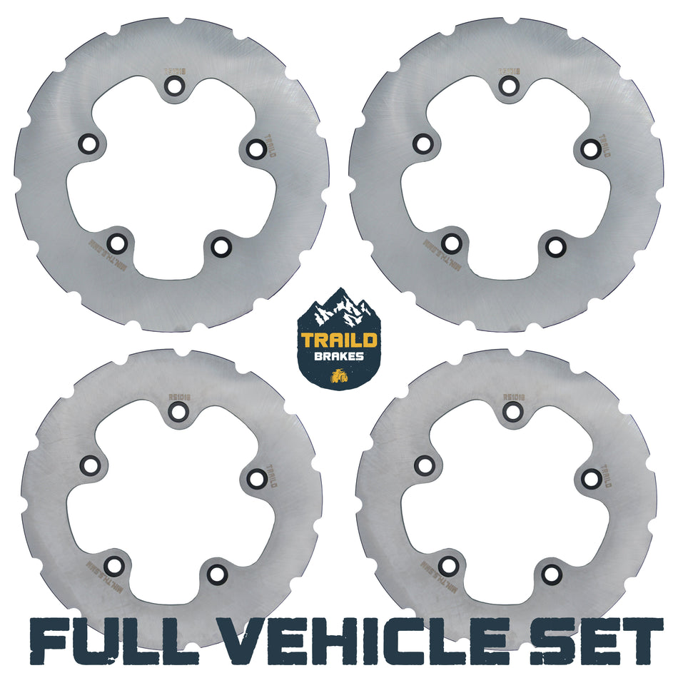 Traild CFMoto U10 PRO/U10XL PRO 2025-2026 Ridge Rider Disc Brake Rotors