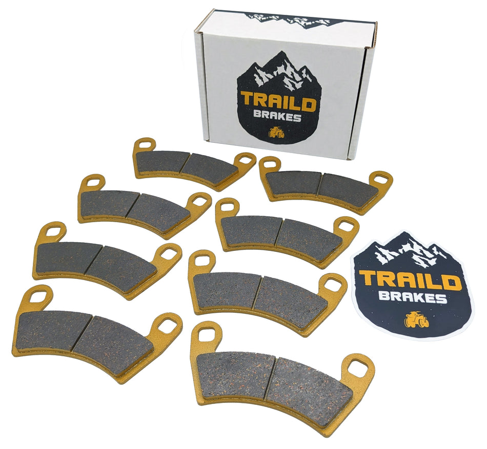 Traild Polaris Ranger Crew 570/700/800/900/XP 1000/Diesel 2008-2024 Ceramic Brake Pad Set