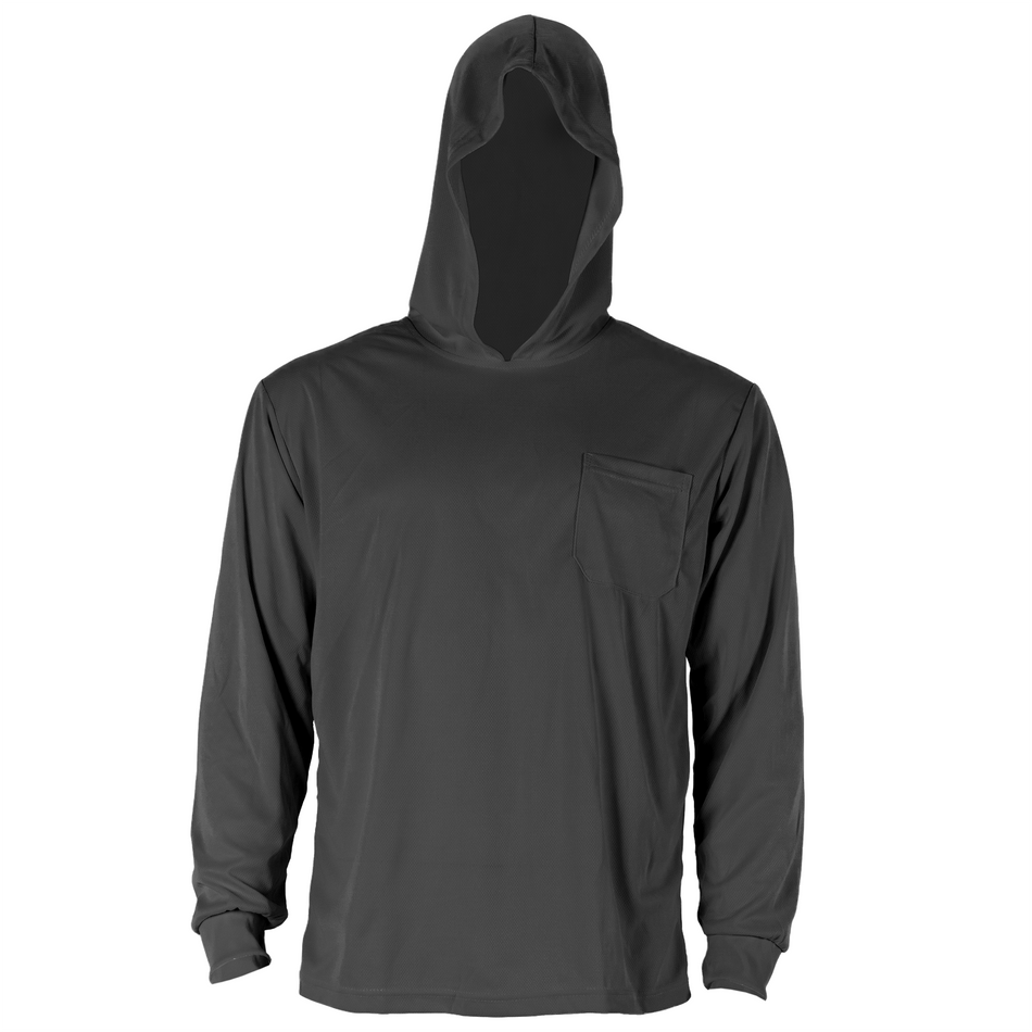 Jorestech Hi-Vis Safety Long Sleeve Shirt with Hoodie