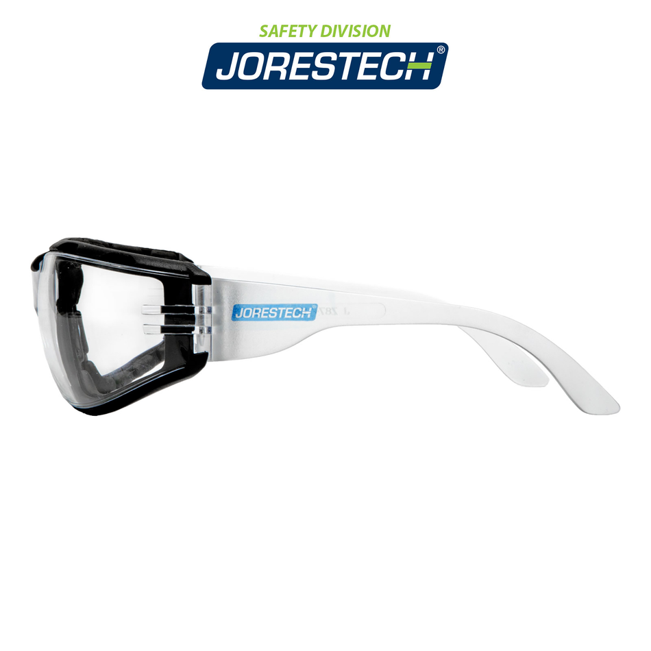Jorestech Safety Glasses for High Impact Protection with Foam Gasket