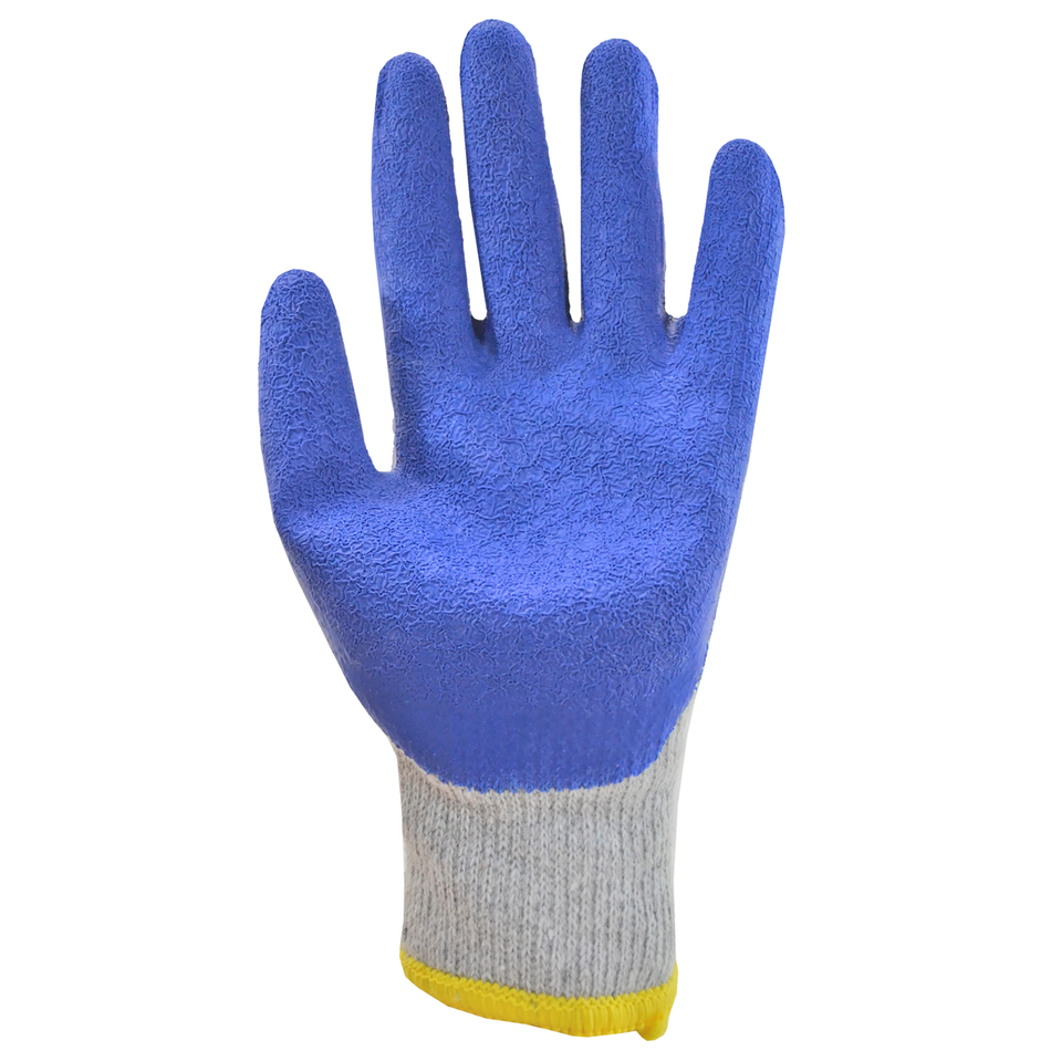 Jorestech Safety Work Gloves with Crinkle Latex Dipped Palms – Pack of 12