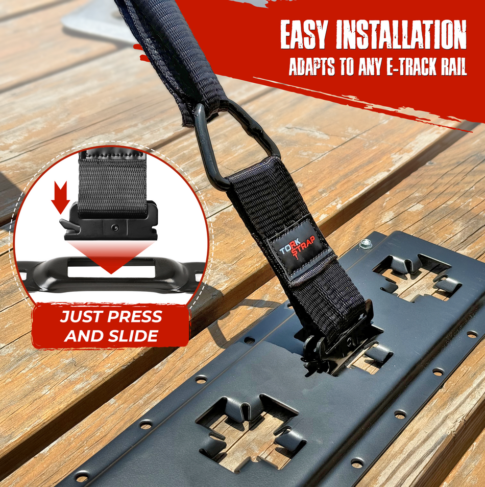TorkStrap 4400LB E-Track Clip