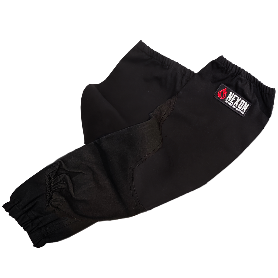 Nexon Split Leather FR Welding Sleeves (Black)