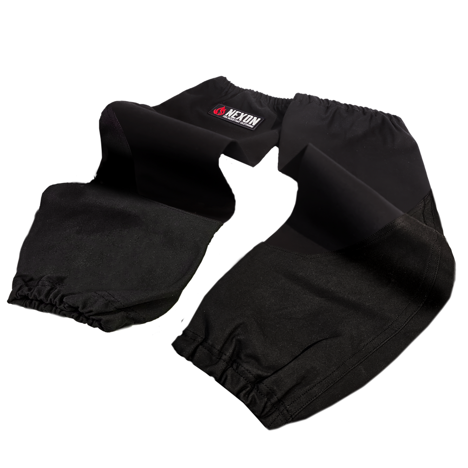 Nexon Split Leather FR Welding Sleeves (Black)