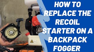 Tomahawk Recoil Starter for TMD14 Backpack Sprayer (4 Bolt Mount)