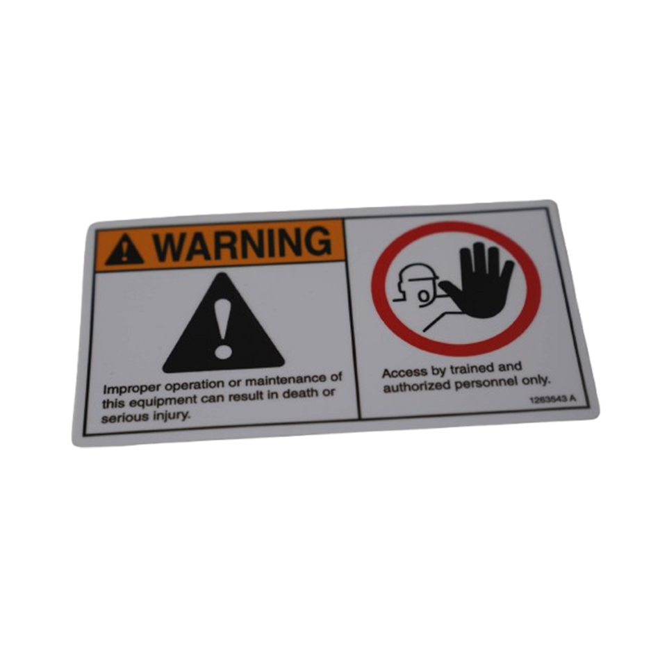 Decal - Compartment Access TSA/GN1263543GT