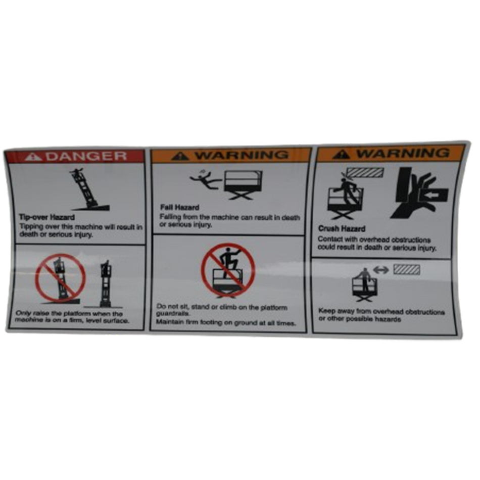 Decal - Danger/Warning Combo TSA/GN1293165GT