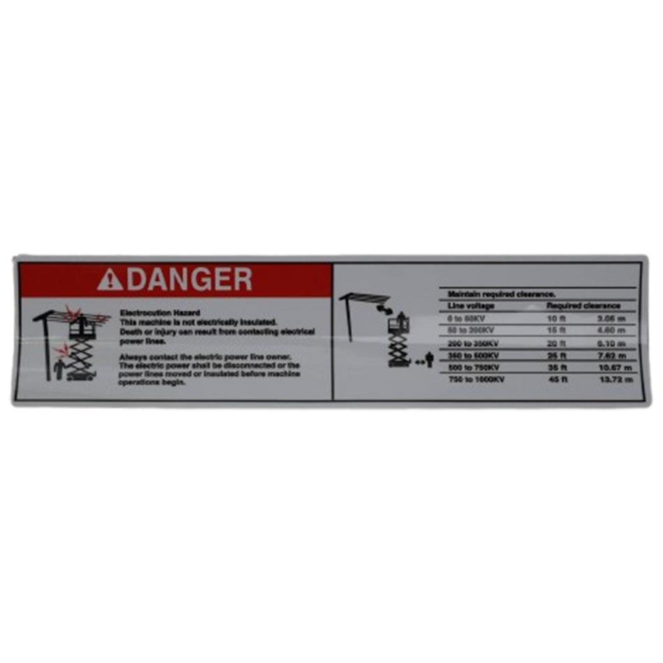 Decal - Danger Electrical Hazard  TSA/GN1297433GT