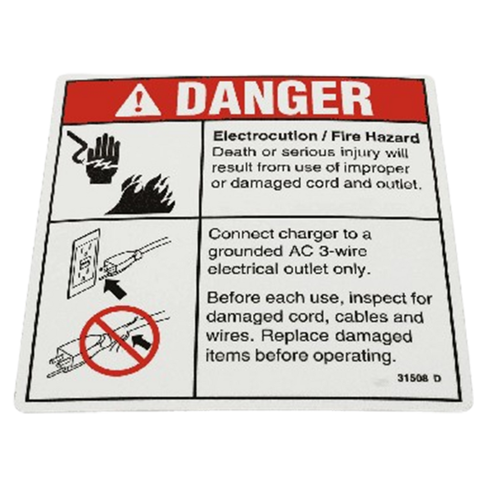 Decal - Notice AC Power Supply TSA/GN31508GT