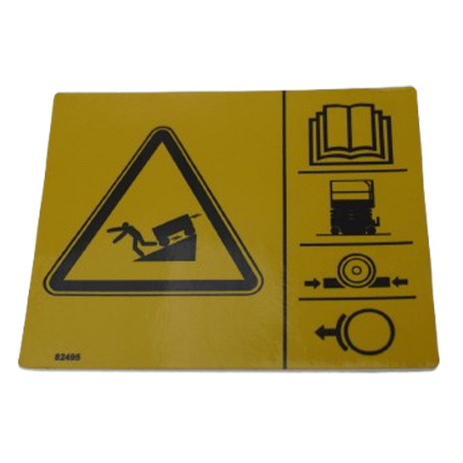 Decal - Brake Release Safety TSA/GN82495GT