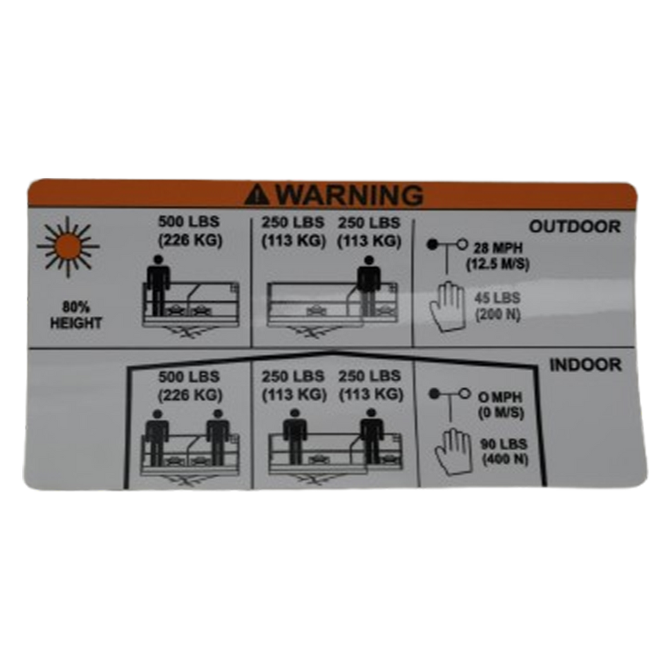 Decal ANSI 9220 TSA/MY43869