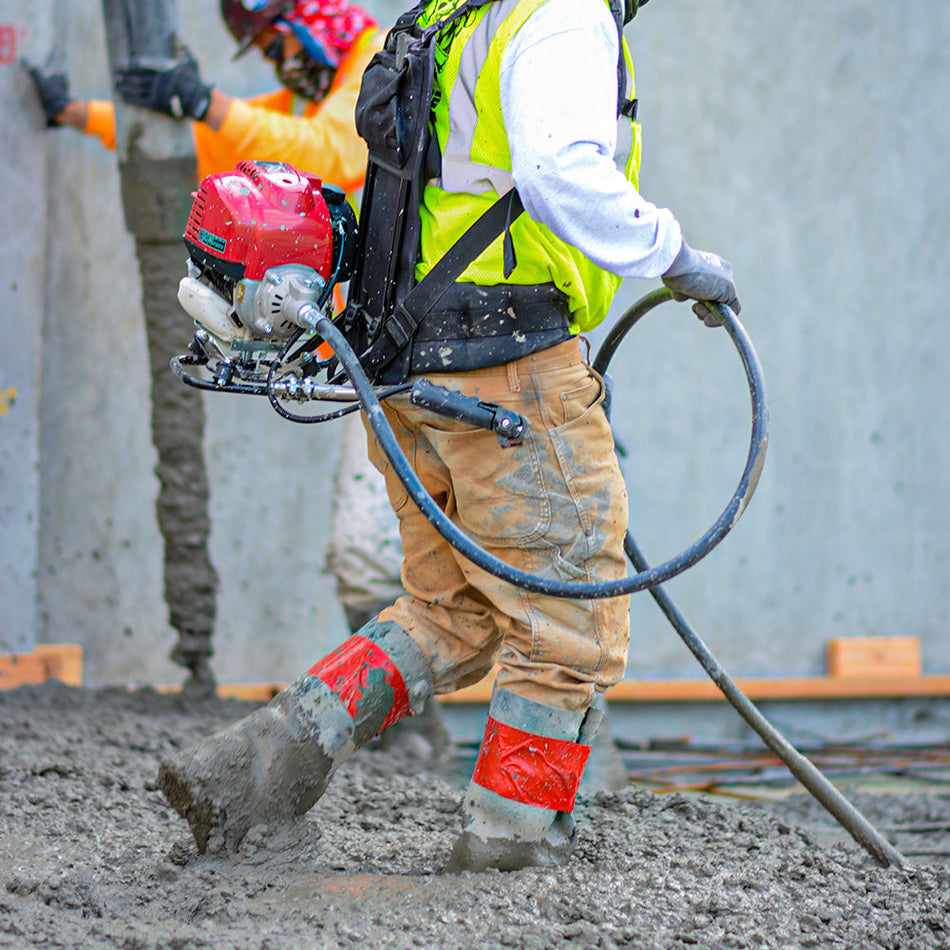 Tomahawk 10 ft Concrete Vibrator Flexible Shaft Hose and Head