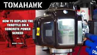 Tomahawk Throttle Cable Handle for TVSA-T Screed Engine (32)