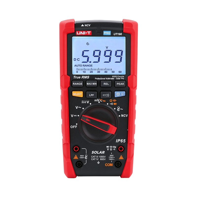 Uni-Trend UT196 Solar Pro TRMS Multimeter