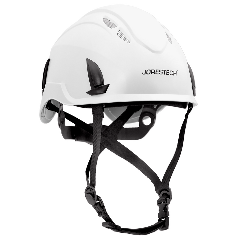 Jorestech Ventilated Work at Height Hard Hat with Anti-Intrusion Mesh and  4 Point Suspension