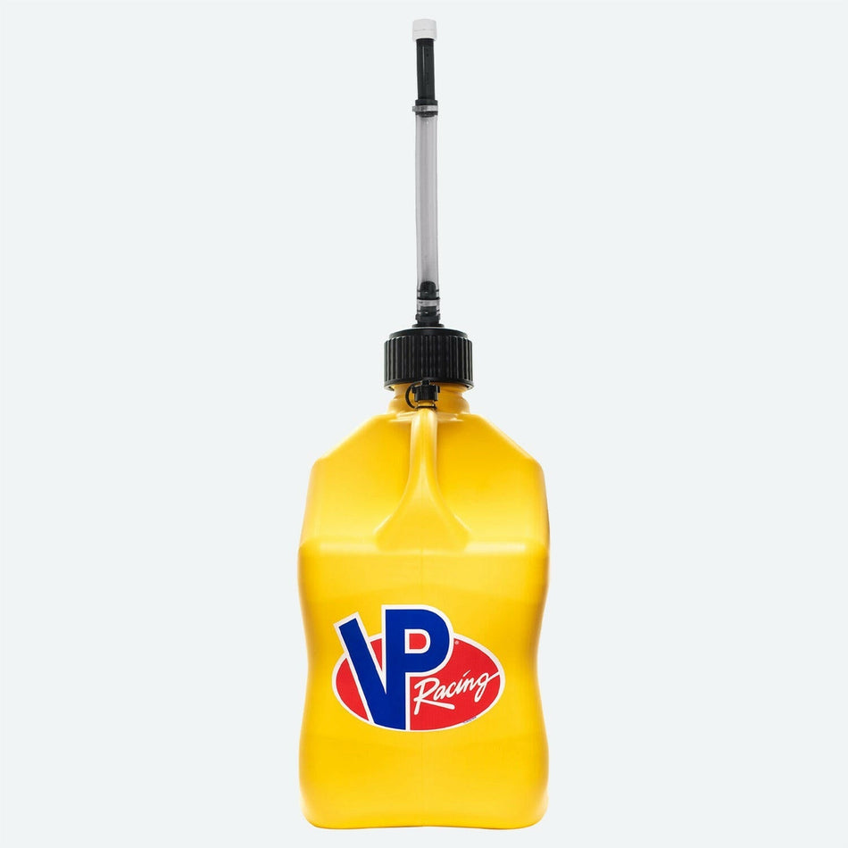 PPF 5.5 Gallon Utility Jug w/ Deluxe Hose - 5.5-Gal Sq. Motorsport Container