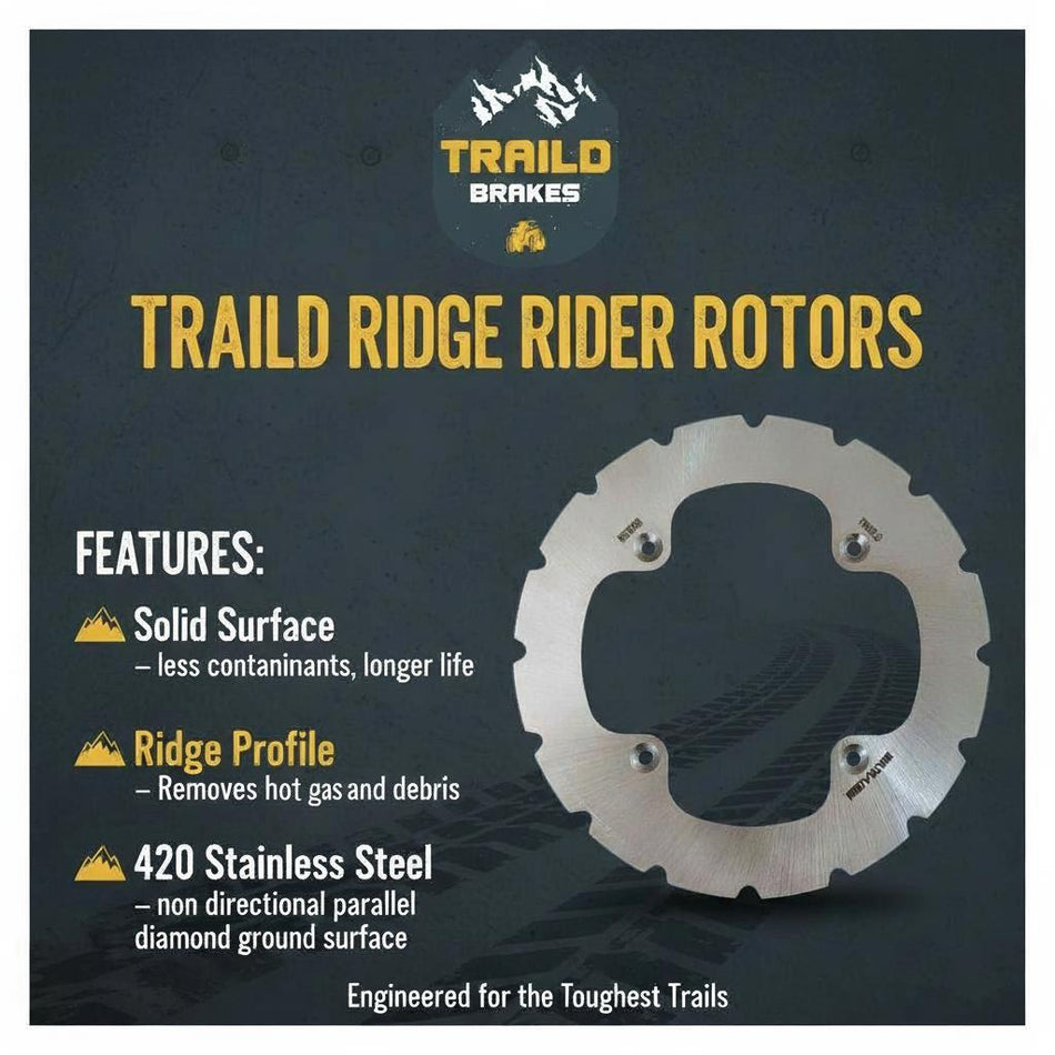 Traild CFMoto UForce 1000/600 2019-2025 Ridge Rider Disc Brake Rotors