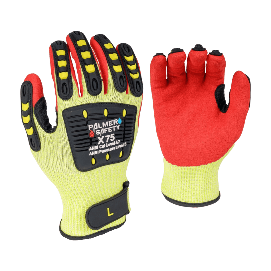 Palmer Safety X75 Glove with Velcro Strap
