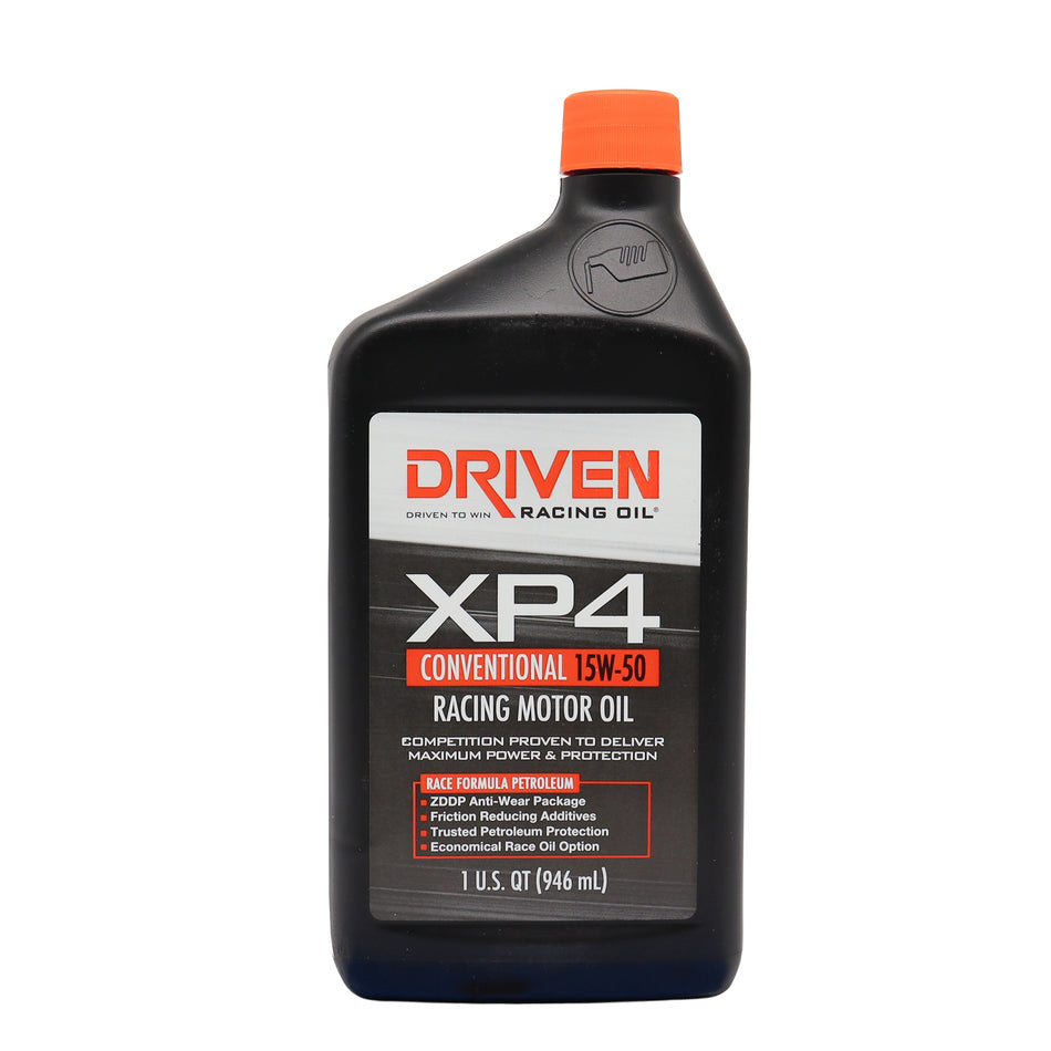 Driven Racing Oil XP4 SAE 15W-50 Conventional | Quart