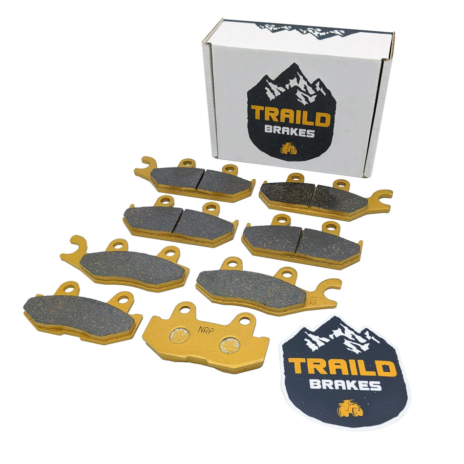 Traild Yamaha Viking 700/Viking VI 2014-2026 Ceramic Brake Pad Set