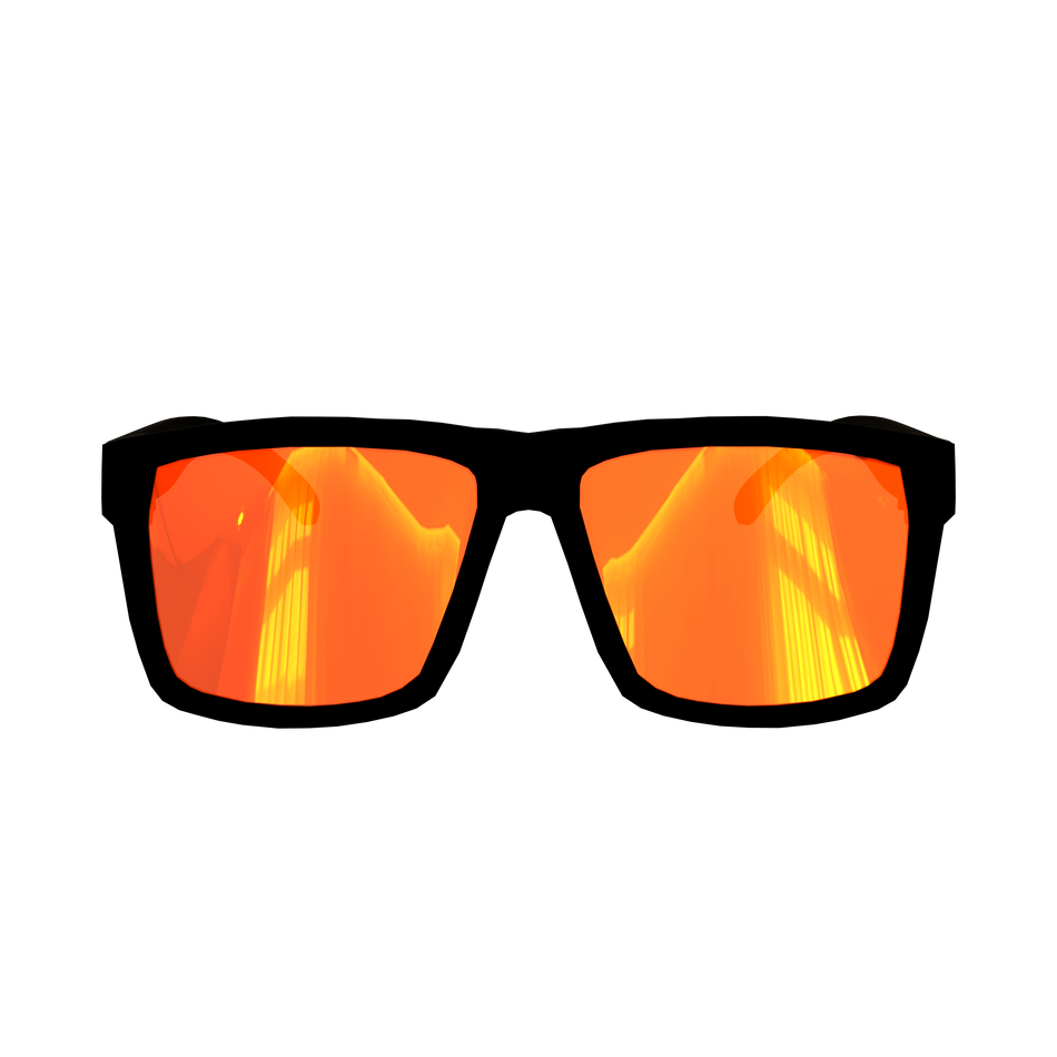 The Badger Z87 Sunglasses - Red