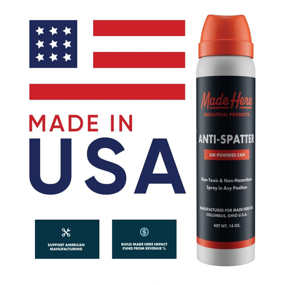 Made Here Anti-Spatter - 14oz Can