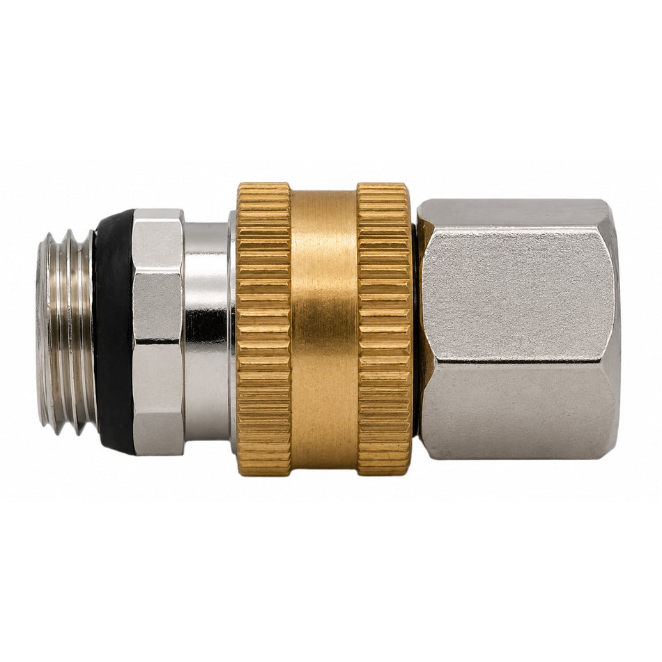 Tomahawk Quick Connect Adapter for Tomahawk Garden Sprayer Heavy-Duty Brass Hose Coupler