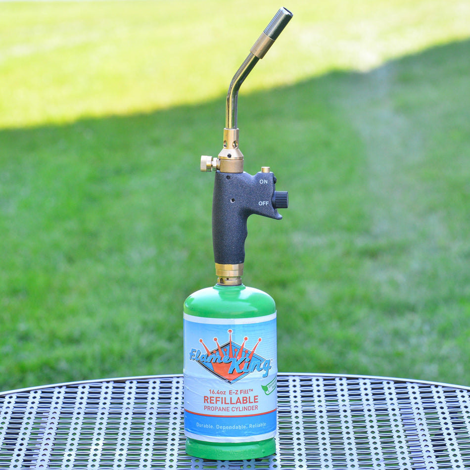 Flame King Welding Professional Auto-Ignition Max Heat Propane Torch Head