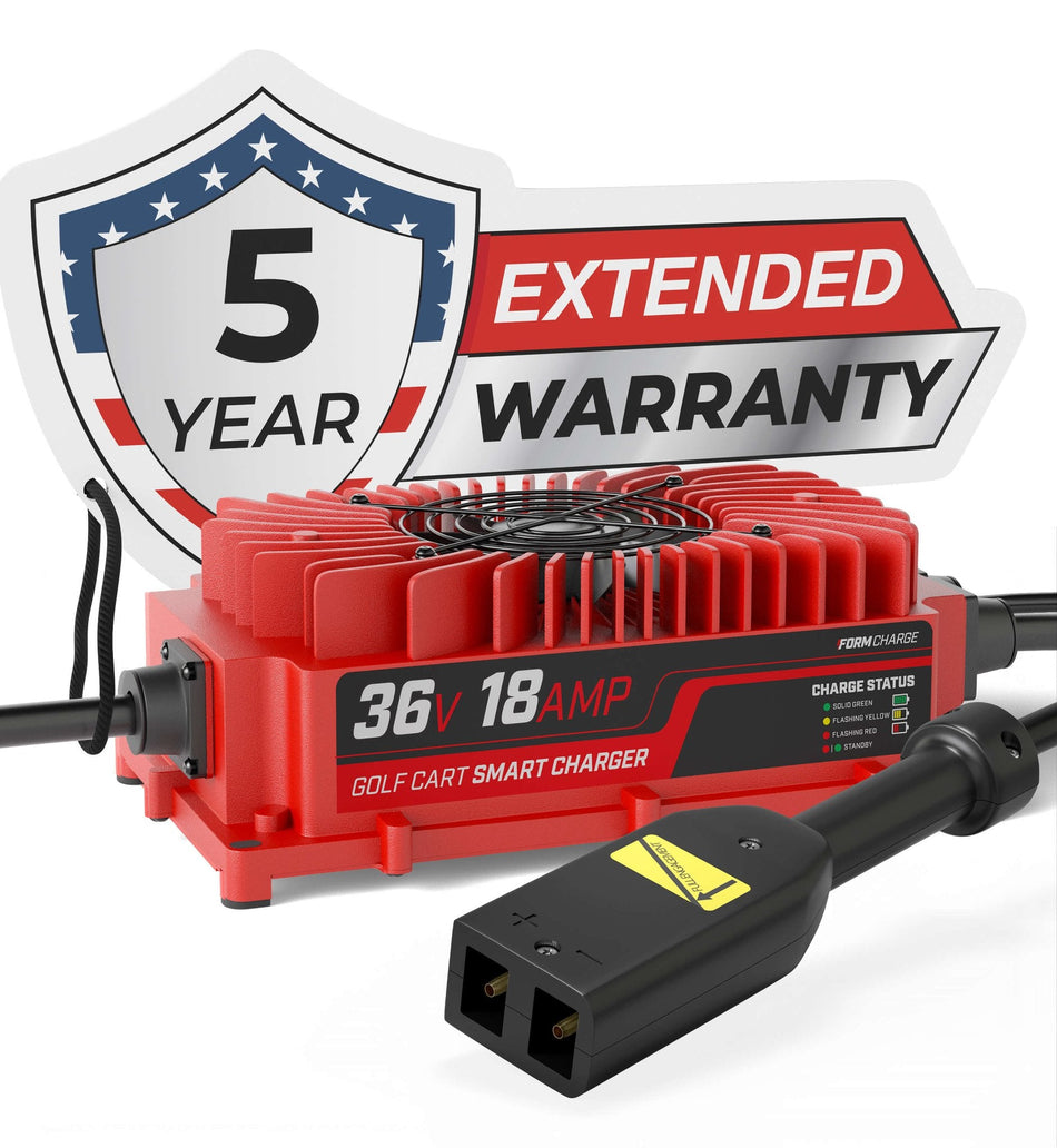 FORM Charge EZGO 36V Golf Cart Charger - TXT - Lead Acid - PRO VERSION